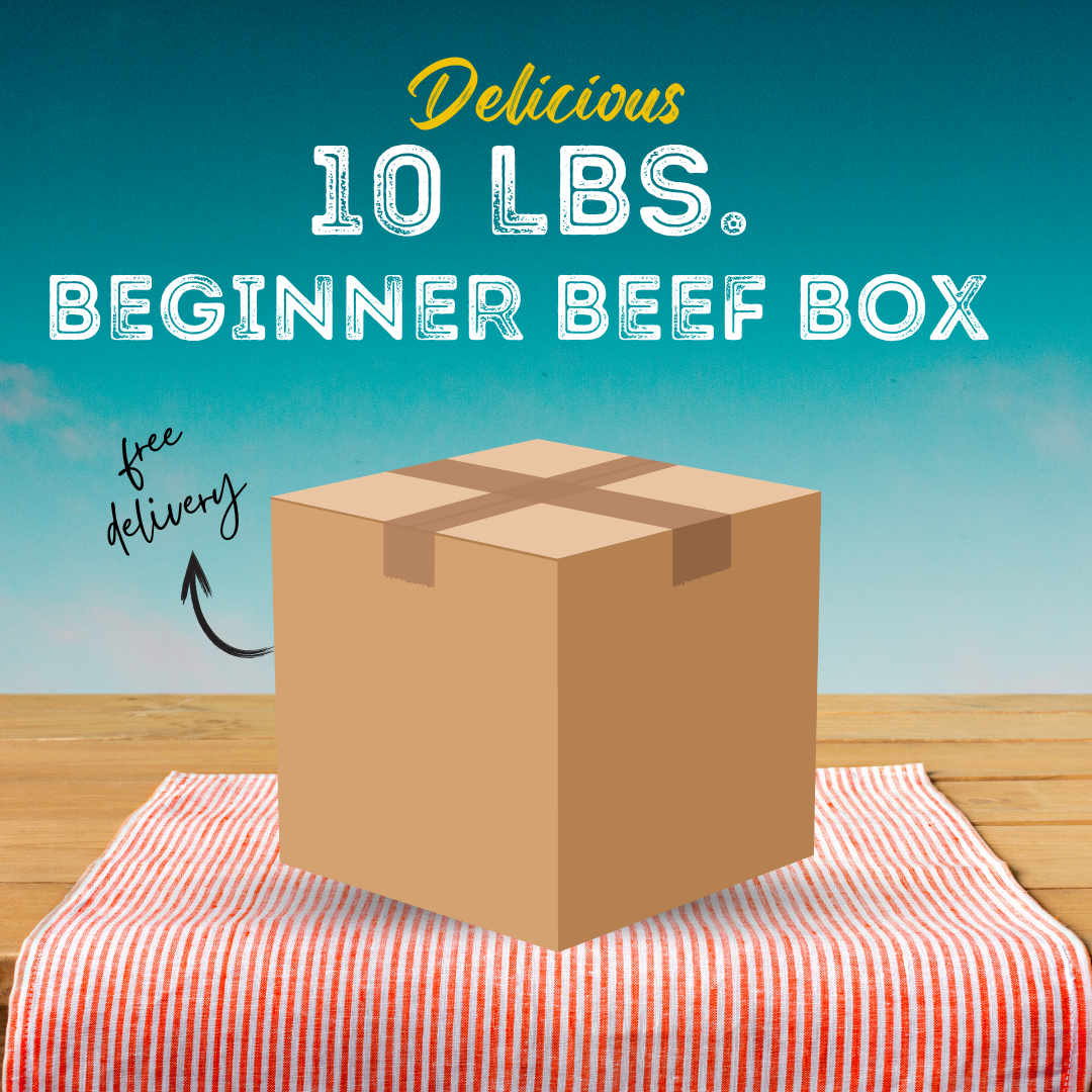 10 lb Beef Subscription Box (6-Month Plan for Small Families) + FREE Instapot ($169 value)