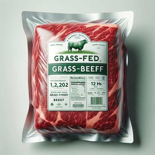 Free 100% Grass-fed Ground Beef - 1lbs